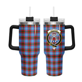 Spalding Tartan Crest 40 oz Insulated Tumbler with Handle