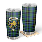 Campbell Argyll Ancient Tartan Crest Tumbler