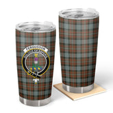 Fergusson Weathered Tartan Crest Tumbler