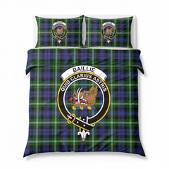 Baillie Modern Tartan Crest Bedding Set