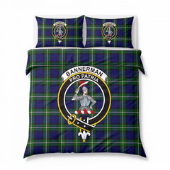 Bannerman Tartan Crest Bedding Set