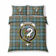 Brisbane Tartan Crest Bedding Set