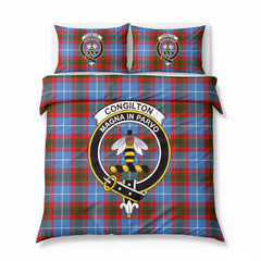 Congilton Tartan Crest Bedding Set
