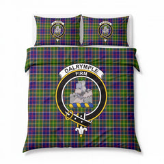Dalrymple Tartan Crest Bedding Set