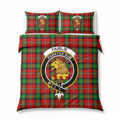 Fairlie Tartan Crest Bedding Set