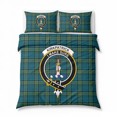 Kirkpatrick Ancient Tartan Crest Bedding Set