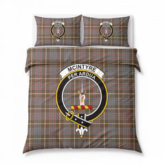 McIntyre Hunting Weathered Tartan Crest Bedding Set