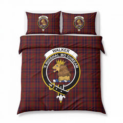 Walker Tartan Crest Bedding Set