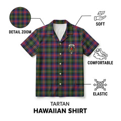 Logan Modern Tartan Crest Hawaiian Shirt