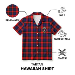 McCracken Tartan Crest Hawaiian Shirt