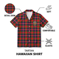 McPherson Modern Tartan Crest Hawaiian Shirt
