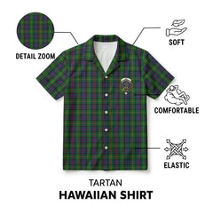 Tait Tartan Crest Hawaiian Shirt