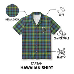Watson Ancient Tartan Crest Hawaiian Shirt