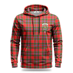Maule Tartan Crest Hoodie