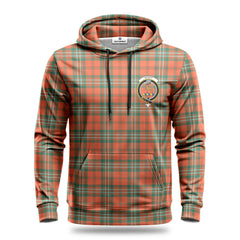 Scott Ancient Tartan Crest Hoodie