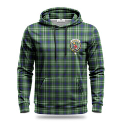 Spottiswood Tartan Crest Hoodie