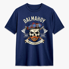 Dalmahoy Tartan Crest 2D T-shirt - Alba Skull Style