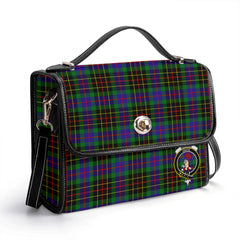 Brodie Hunting Modern Tartan Crest Satchel Bag