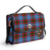 Congilton Tartan Crest Satchel Bag