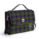 Dalrymple Tartan Crest Satchel Bag