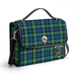 Gordon Ancient Tartan Crest Satchel Bag