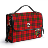 Grant Modern Tartan Crest Satchel Bag