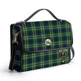 Haliburton Tartan Crest Satchel Bag