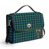 Lyon Tartan Crest Satchel Bag
