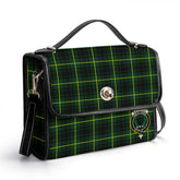 MacArthur Modern Tartan Crest Satchel Bag