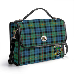 MacEwan Ancient Tartan Crest Satchel Bag