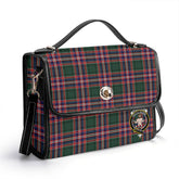 MacFarlane Hunting Modern Tartan Crest Satchel Bag
