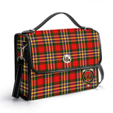 Makgill Tartan Crest Satchel Bag