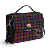 McDonnell of Glengarry Modern Tartan Crest Satchel Bag