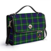 McIntyre Hunting Modern Tartan Crest Satchel Bag
