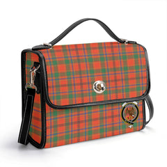 Munro Ancient Tartan Crest Satchel Bag