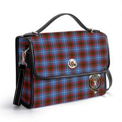 Skirving Tartan Crest Satchel Bag