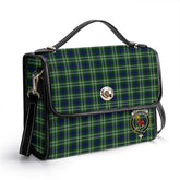 Spottiswood Tartan Crest Satchel Bag