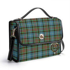 Walkinshaw Tartan Crest Satchel Bag