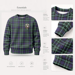 Allardice Tartan Crest Sweater