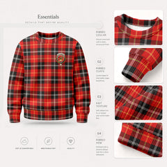 Marjoribanks Tartan Crest Sweater