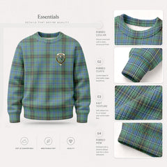 McInnes Ancient Tartan Crest Sweater