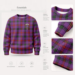 Montgomery Modern Tartan Crest Sweater