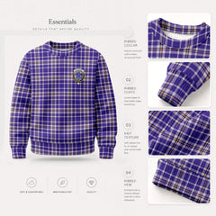 Ochterlony Tartan Crest Sweater