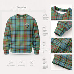 Paisley District Tartan Crest Sweater