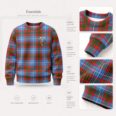 Preston Tartan Crest Sweater