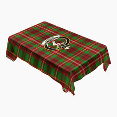 Ainslie Tartan Crest Tablecloth