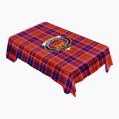Cameron of Lochiel Modern Tartan Crest Tablecloth