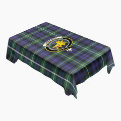Campbell Argyll Modern Tartan Crest Tablecloth