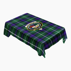 McDonald of the Isles Hunting Modern Tartan Crest Tablecloth
