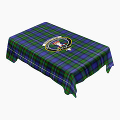 Robertson Hunting Modern Tartan Crest Tablecloth